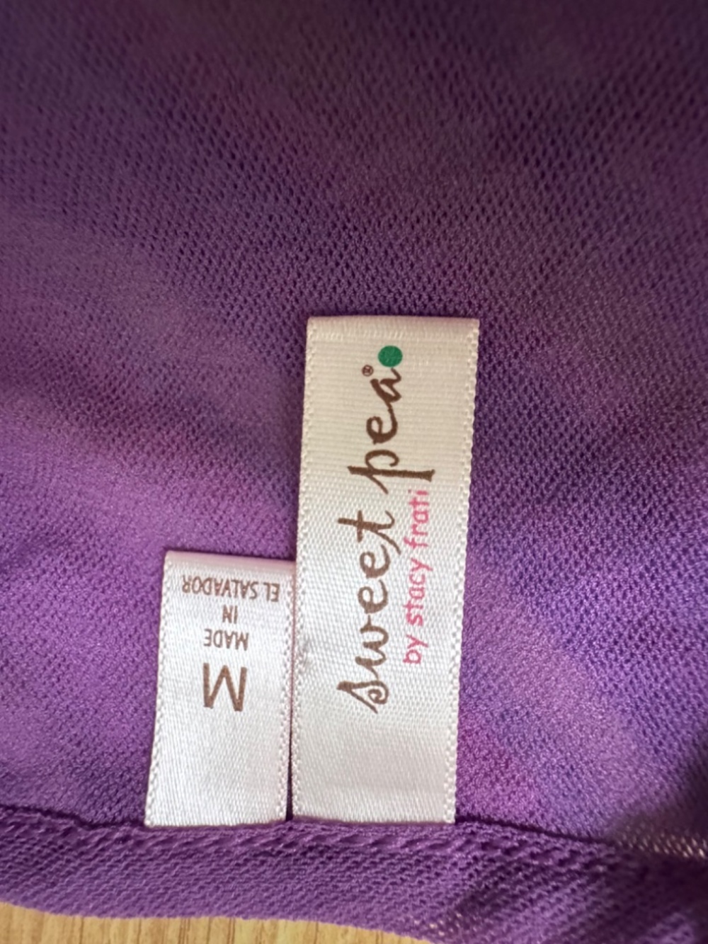 Sweet Pea by Stacy Frati Purple Multicolor Layered Tank Top M - Picture 3 of 6